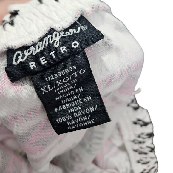 NEW Wrangler Retro XL Off The Shoulder Top Western Rodeo Cowgirl Boho Ranch - Picture 4 of 5